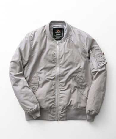 MA-1 Jacket AR-UR15AW01: Light Grey MA-1 Jacket AR-UR15AW01: Light Grey