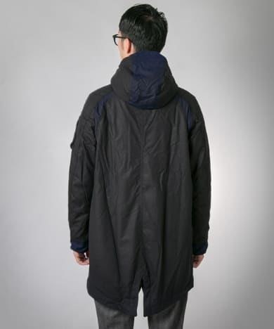 Bleakazuma Wax Jacket MWX0915: Navy Bleakazuma Wax Jacket MWX0915: Navy