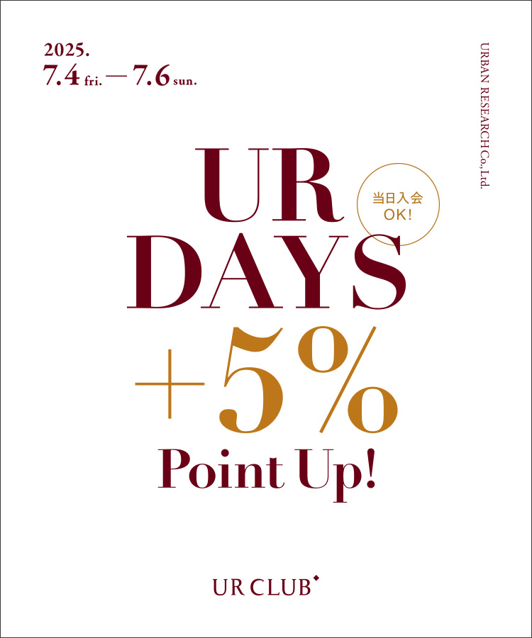 UR CLUB　UR DAYS +5%ポイントUPキャンペーン