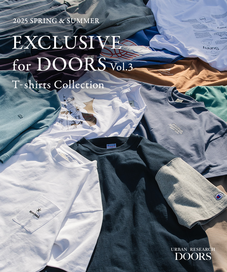 EXCLUSIVE for DOORS 2025 SPRING＆SUMMER Vol.3｜DOORS