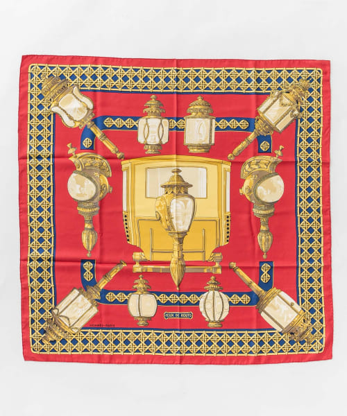 江口洋品店　HERMES カレ90 馬車のランタン