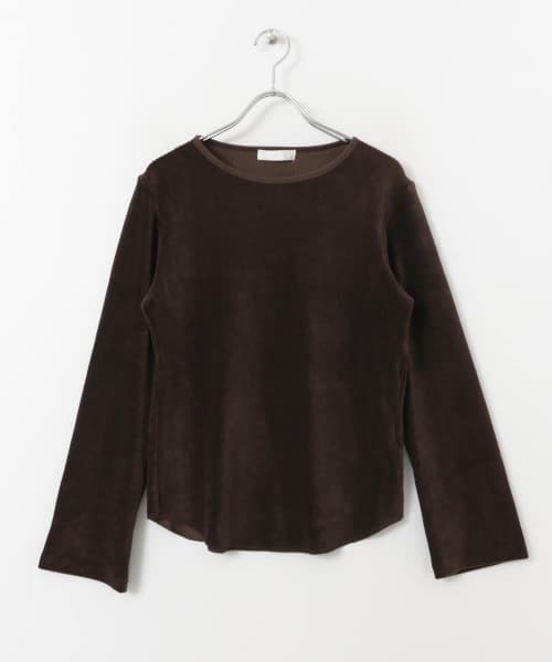 バックコンシャスカットコーデュロイトップ