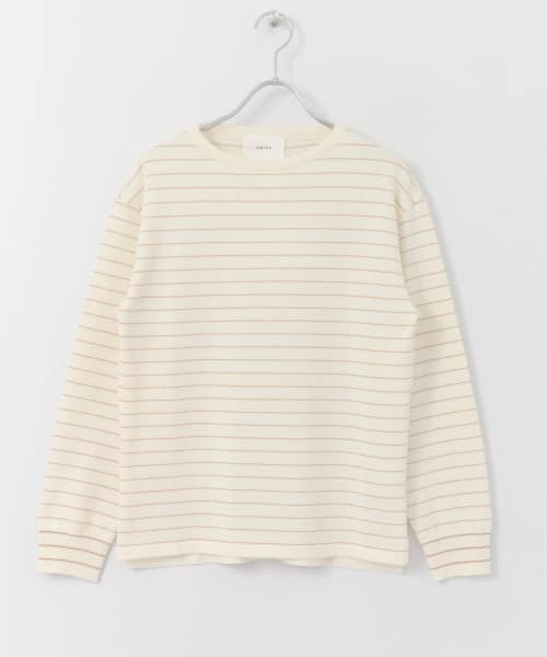 UNIFY　CREW-NECK Border Knit∴