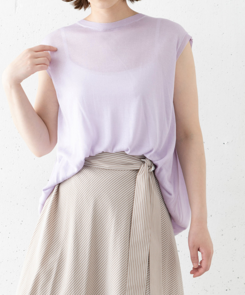 BEIGE,　TIFF KNIT