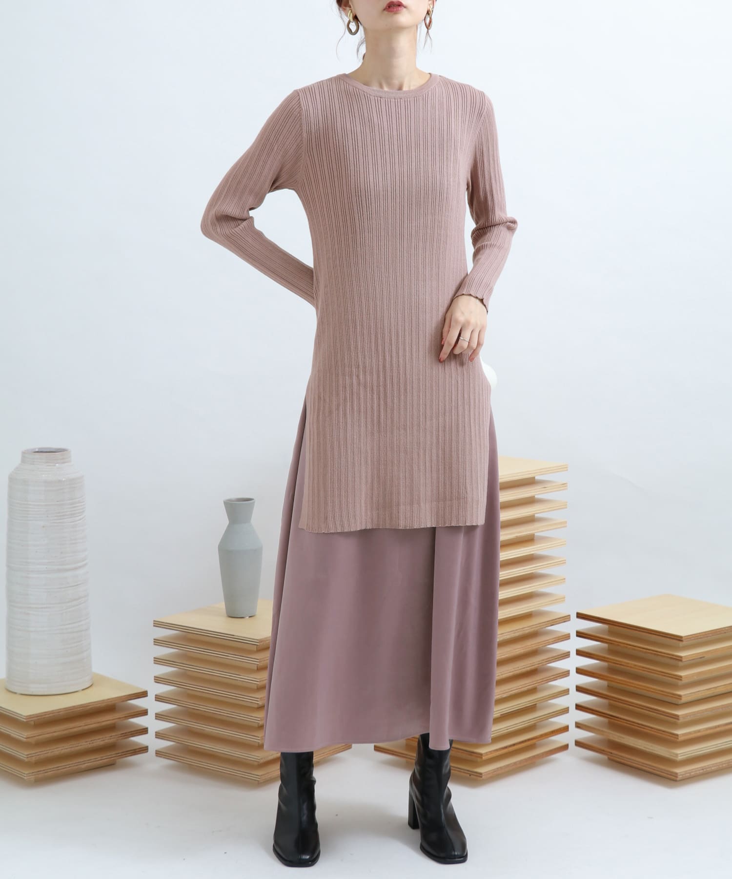 Web 一部店舗限定 リブセーターキャミワンピースアンサンブル 07 26l103 Urban Research公式ファッション通販 Web 一部店舗限定 リブセーターキャミワンピースアンサンブル 07 26l103 Urban Research公式ファッション通販