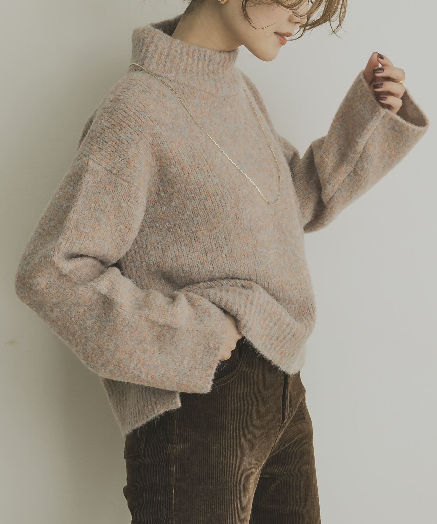 メランジハイネックニット Ur07 22t0 Urban Research公式ファッション通販 メランジハイネックニット Ur07 22t0 Urban Research公式ファッション通販