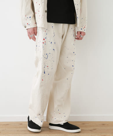 メンズファッションなら|CAL O LINE　PAINT BARREL PAINTER PANTS