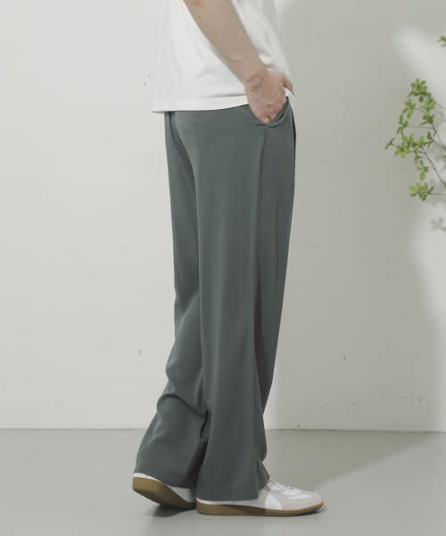 レーヨンストレートパンツ