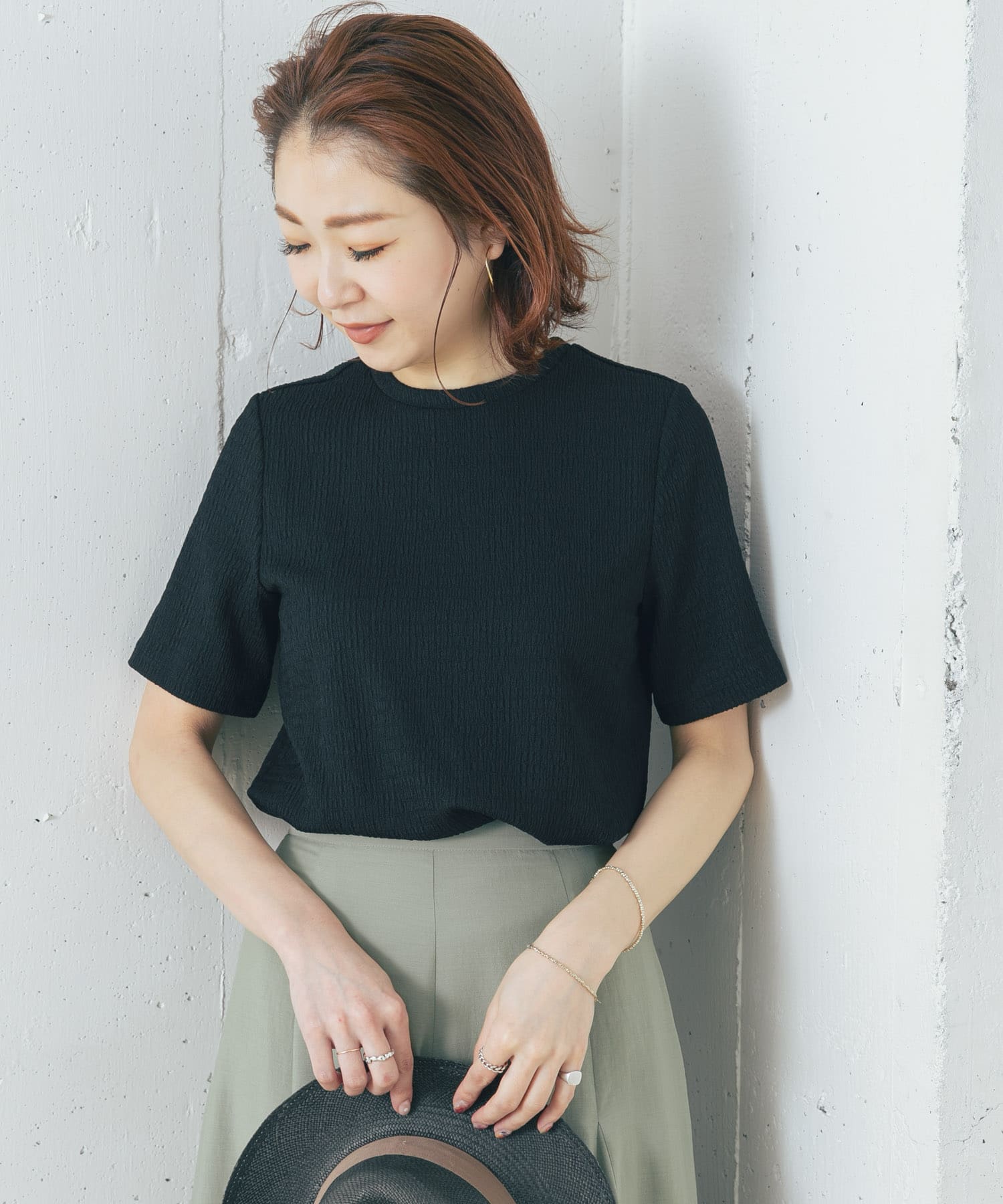 バックスリットリンクルTシャツ[RA15-21K002]｜URBAN RESEARCH公式