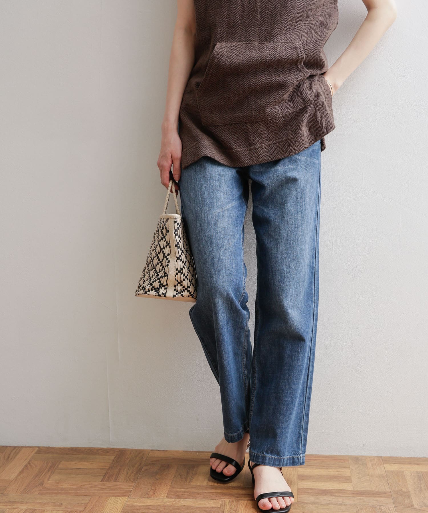 アーバンリサーチ URBAN RESEARCH ワイドパンツ