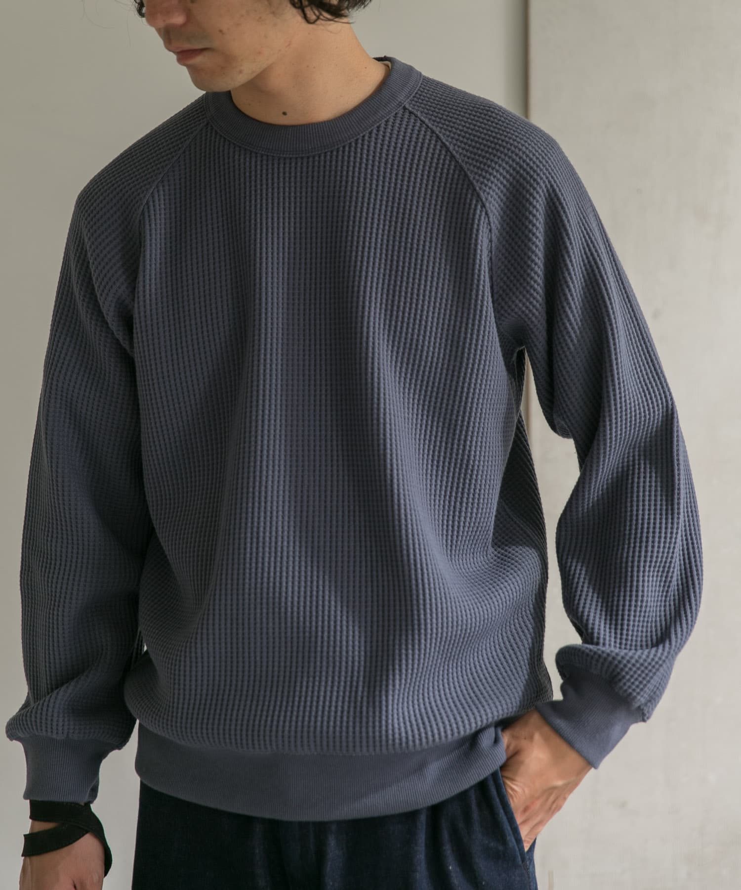 UR TECH』ワッフルロングスリーブ Tシャツ[DR17-11H703]｜URBAN