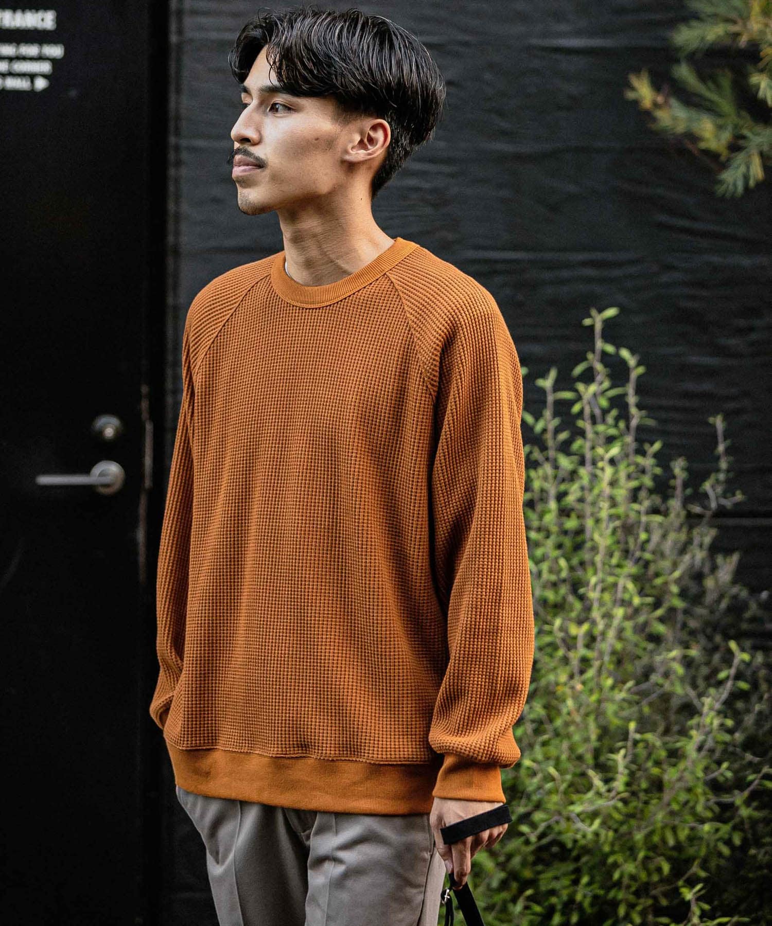 UR TECH』ワッフルロングスリーブ Tシャツ[DR17-11H703]｜URBAN