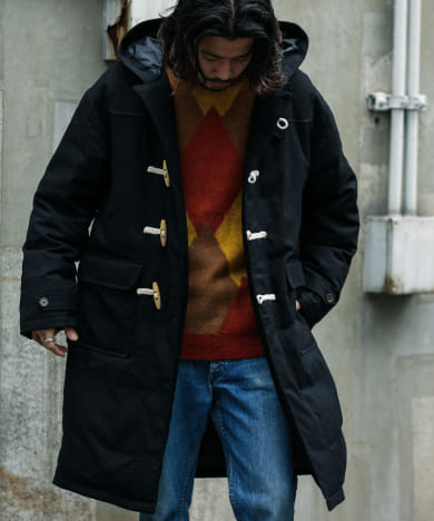 商品詳細 グリーンダウンダッフルコート オススメ度85 メンズファッション Jp 男性必見 メンズファッション総合情報サイト