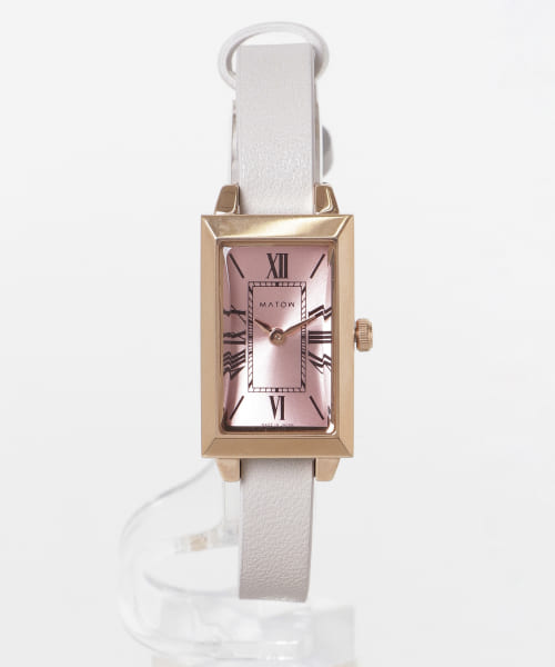 MATOW　SHIKI SQUARE ROSE GOLD PINK
