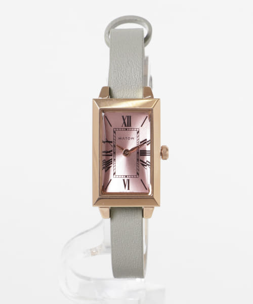 MATOW　SHIKI SQUARE ROSE GOLD PINK