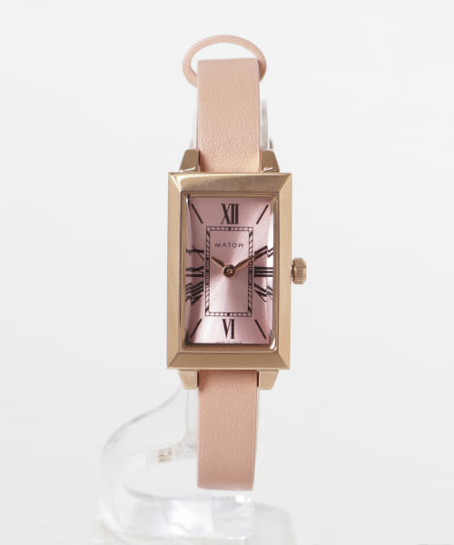 MATOW　SHIKI SQUARE ROSE GOLD PINK