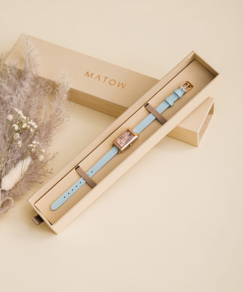 MATOW　SHIKI SQUARE ROSE GOLD PINK