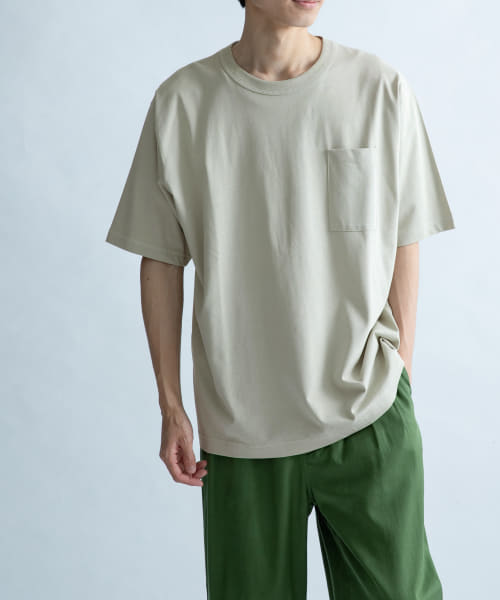 FORK&SPOON　ショートスリーブポケットTシャツ