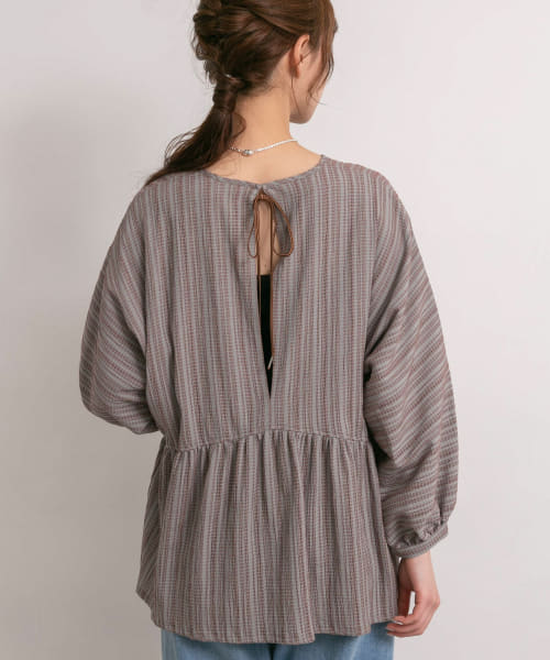 Audrey and John Wad　Dolman Sleeve 8分袖 ブラウス