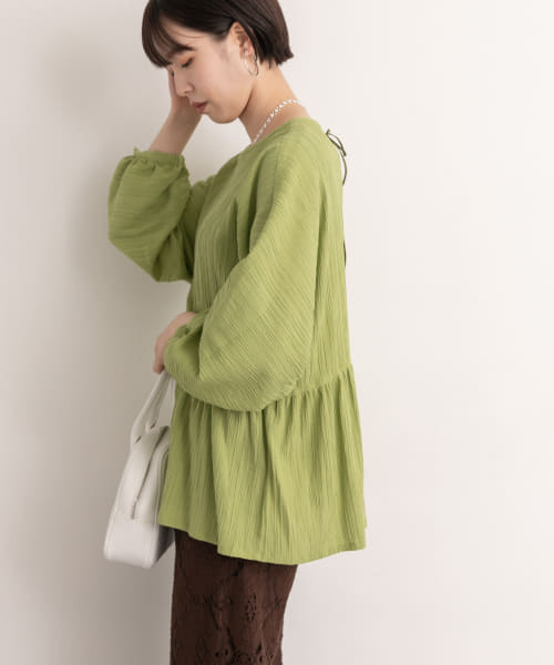 Audrey and John Wad　Dolman Sleeve 8分袖 ブラウス