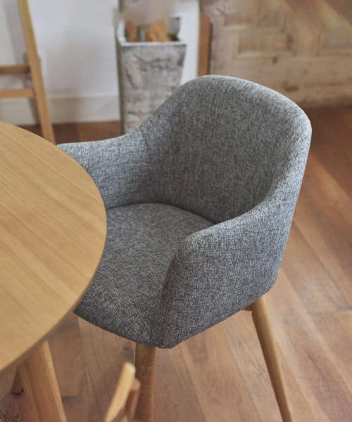 UR FURNITURE　カラメリ 回転式チェア