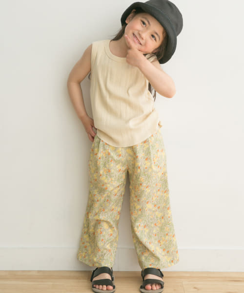 フラワープリントイージーパンツ(KIDS)