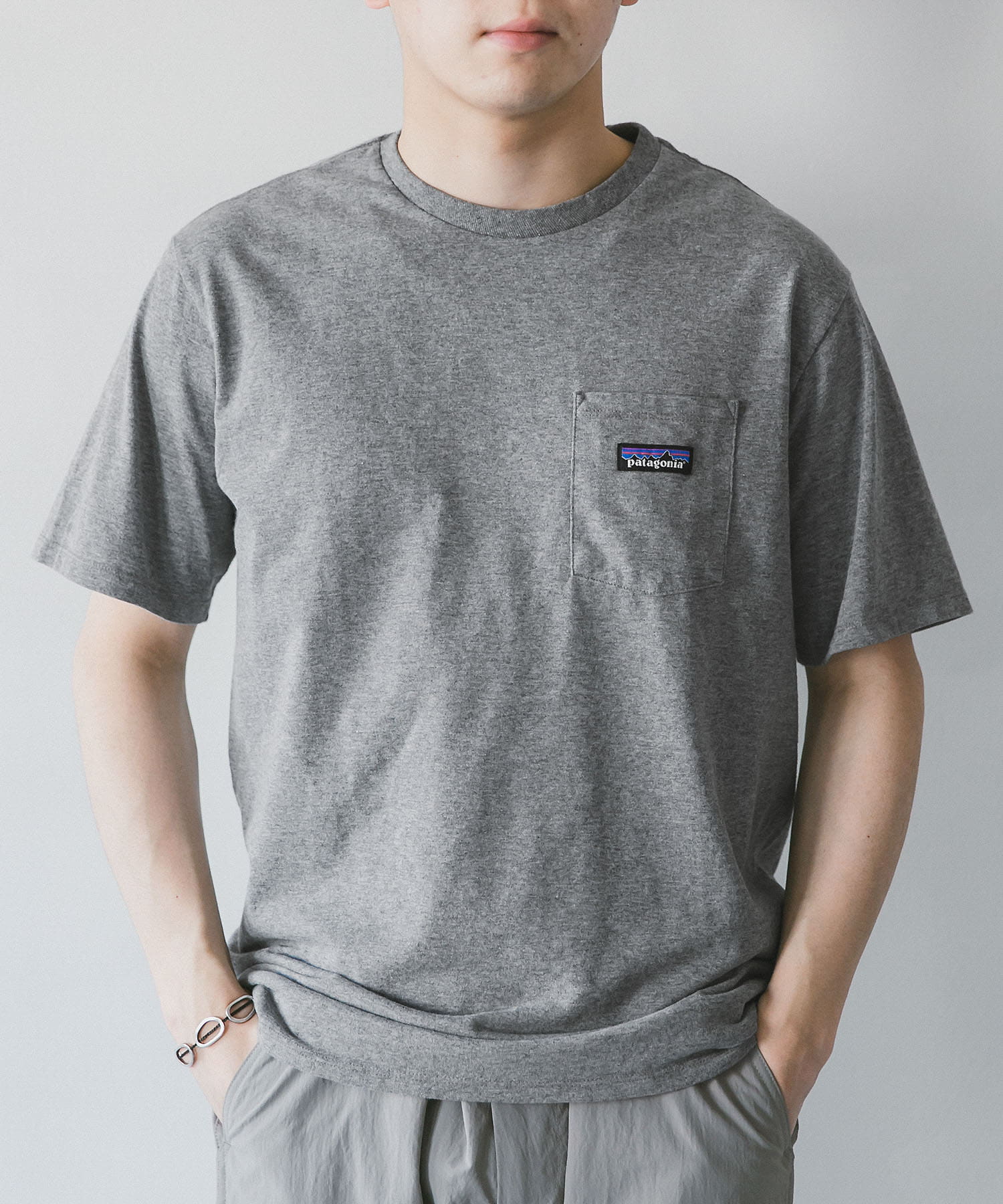 patagonia　P-6 Label Pocket Re-T-shirts