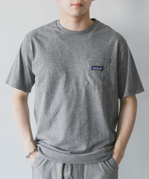 patagonia　P-6 Label Pocket Re-T-shirts