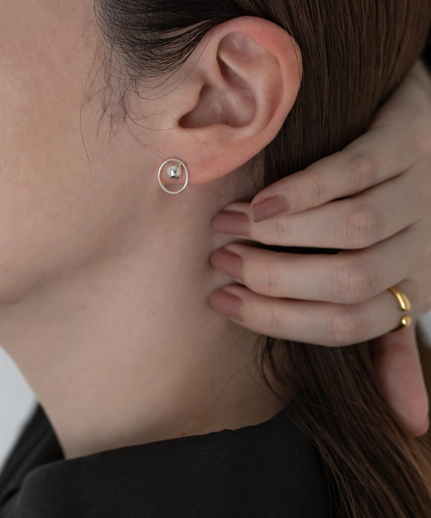 一番人気物 ジュエッテ Jouete サークルピアス 目指し ゴールド アクセサリー