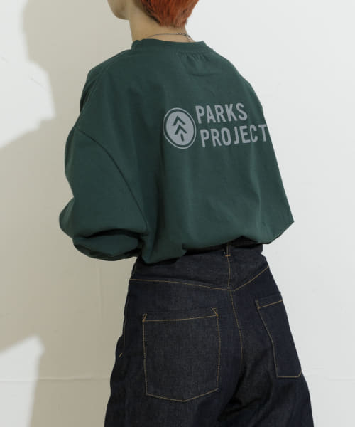 PARKS PROJECT　LOGO LONG SLEEVE T-SHIRTS