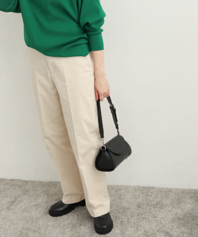 コーデュロイストレートトラウザー