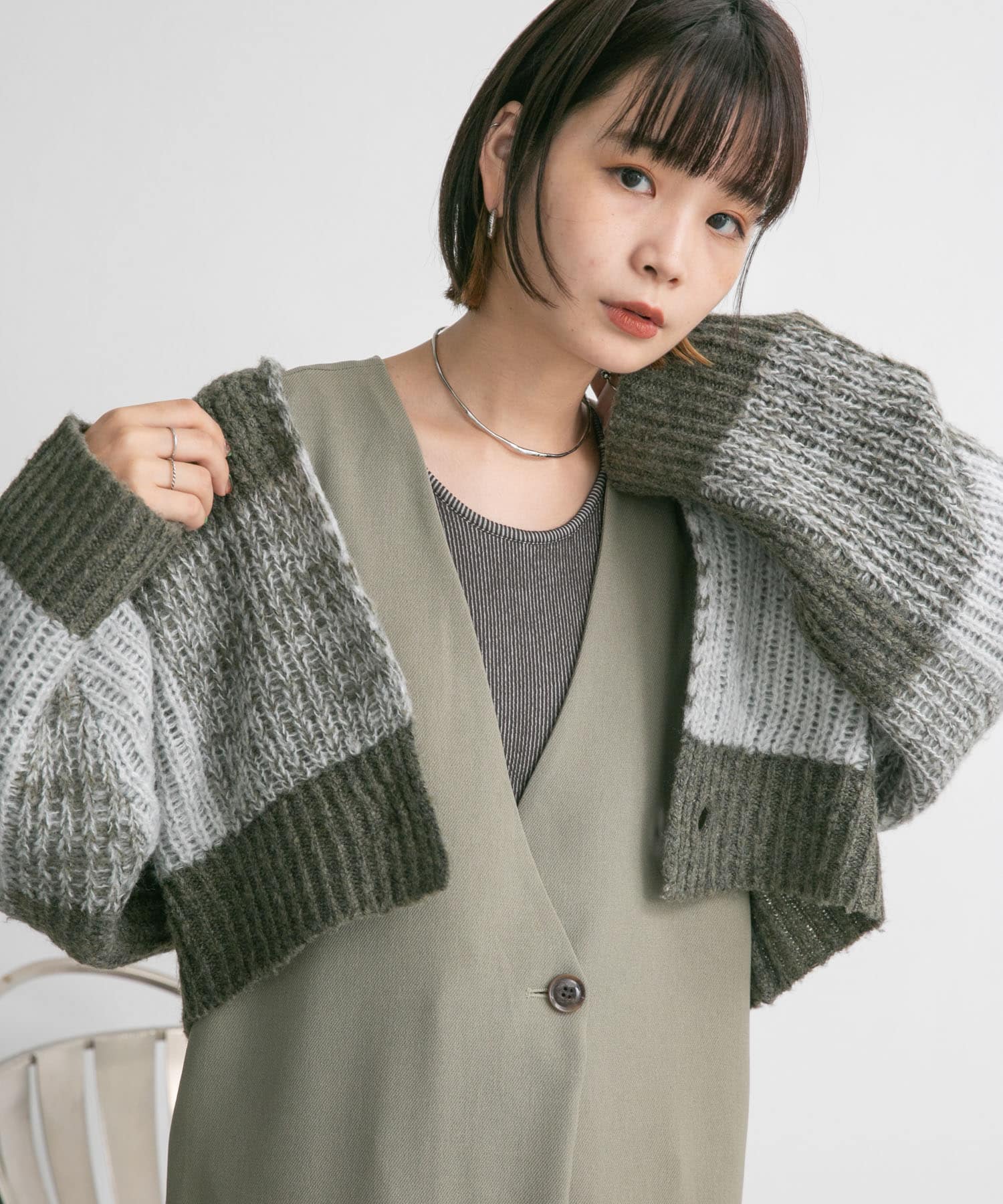 BIGチェックショートカーディガン[KW27-22J210]｜URBAN RESEARCH公式 