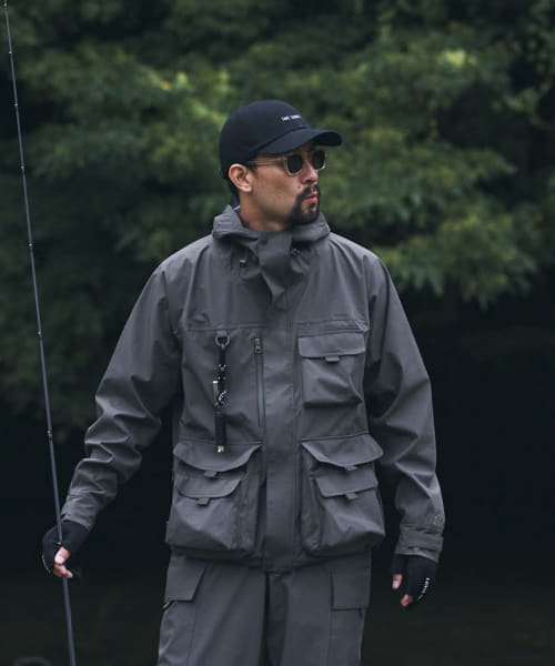 『別注』Abu Garcia×LAKE SEEKERS　3Layer Fishing Parka