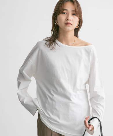 新品 アーバンリサーチ SonnyLabel アシメネックカットソー ワンピース