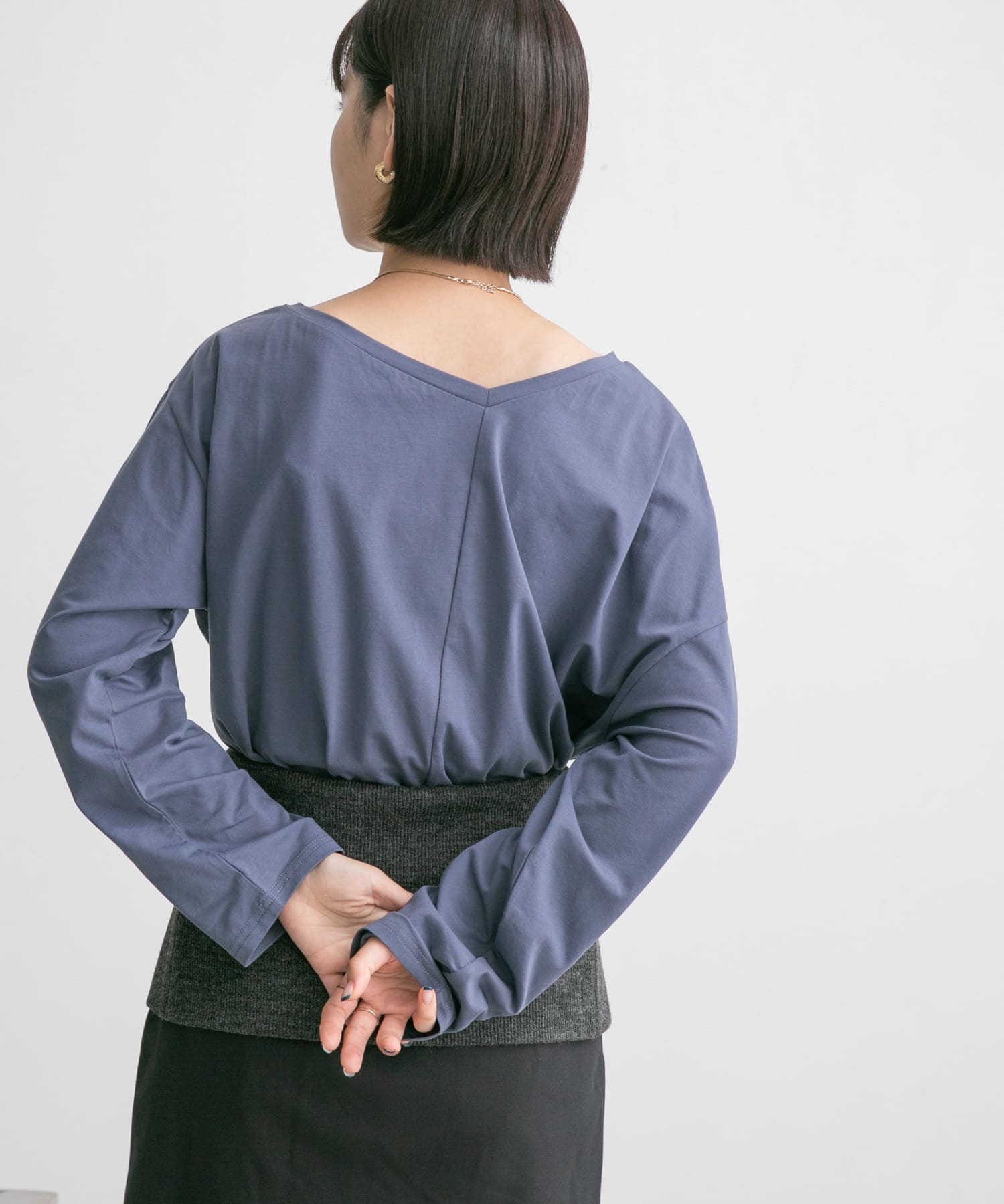 新品 アーバンリサーチ SonnyLabel アシメネックカットソー ワンピース
