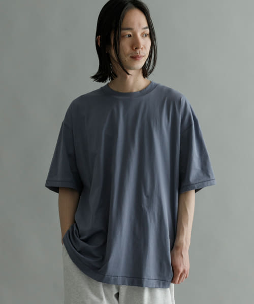 ATON　SUVIN60/2 OVERSIZED T-SHIRTS