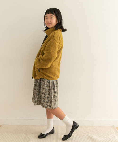 『WEB/一部店舗限定サイズ』ボアジップリバーシブルジャケット(KIDS)