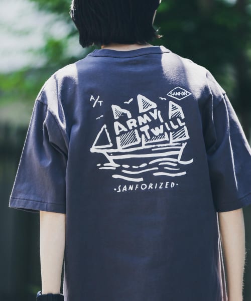 『別注』ARMY TWILL×Sonny Label　OE Jersey Print Tee2