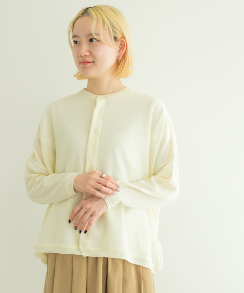 ordinary fits　BARBER CARDIGAN KNIT