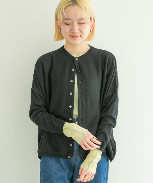 ordinary fits　BARBER CARDIGAN KNIT