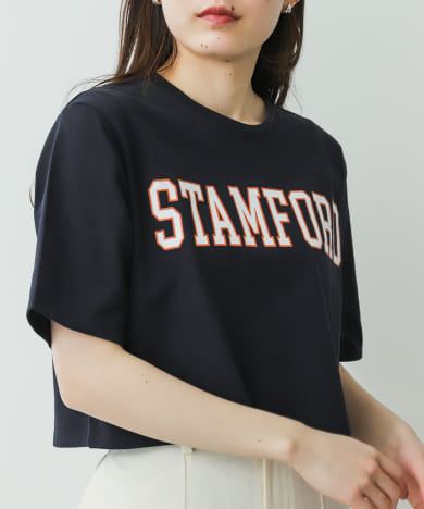グラフィッククロップドTシャツ(半袖)