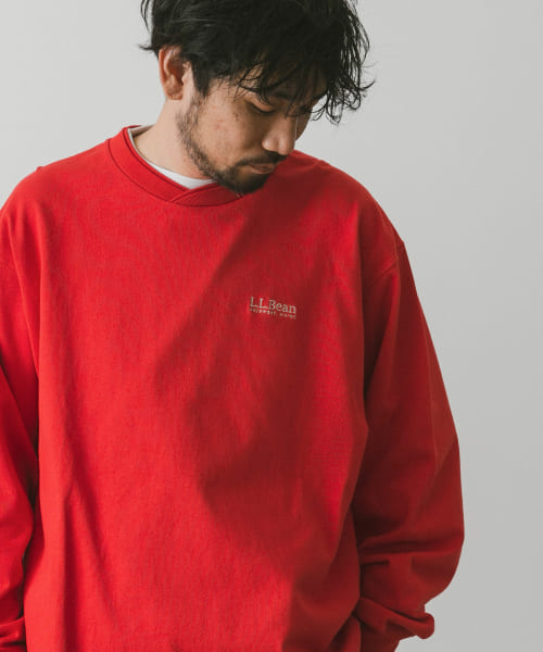 L.L.Bean　Crew neck Long-Sleeve T-shirts