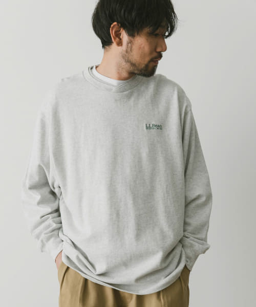 L.L.Bean　Crew neck Long-Sleeve T-shirts