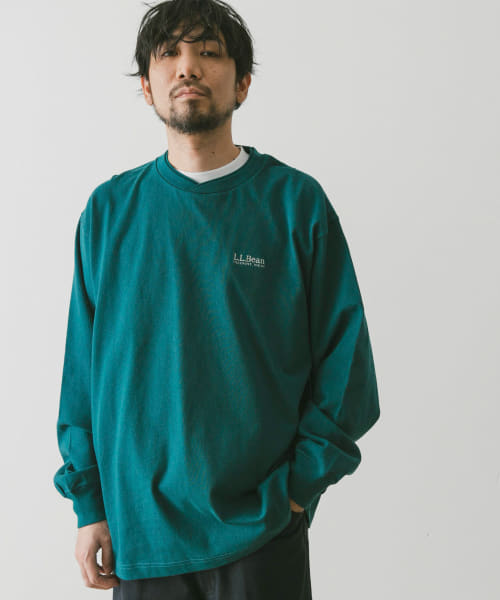 L.L.Bean　Crew neck Long-Sleeve T-shirts