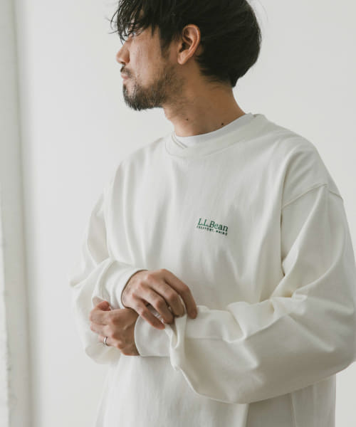 L.L.Bean　Crew neck Long-Sleeve T-shirts