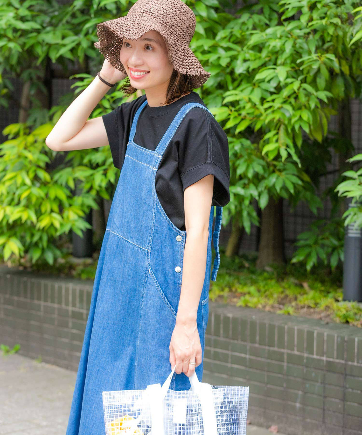 別注』Wrangler×EKAL エプロンキャミワンピース[FE33-26S051]｜URBAN