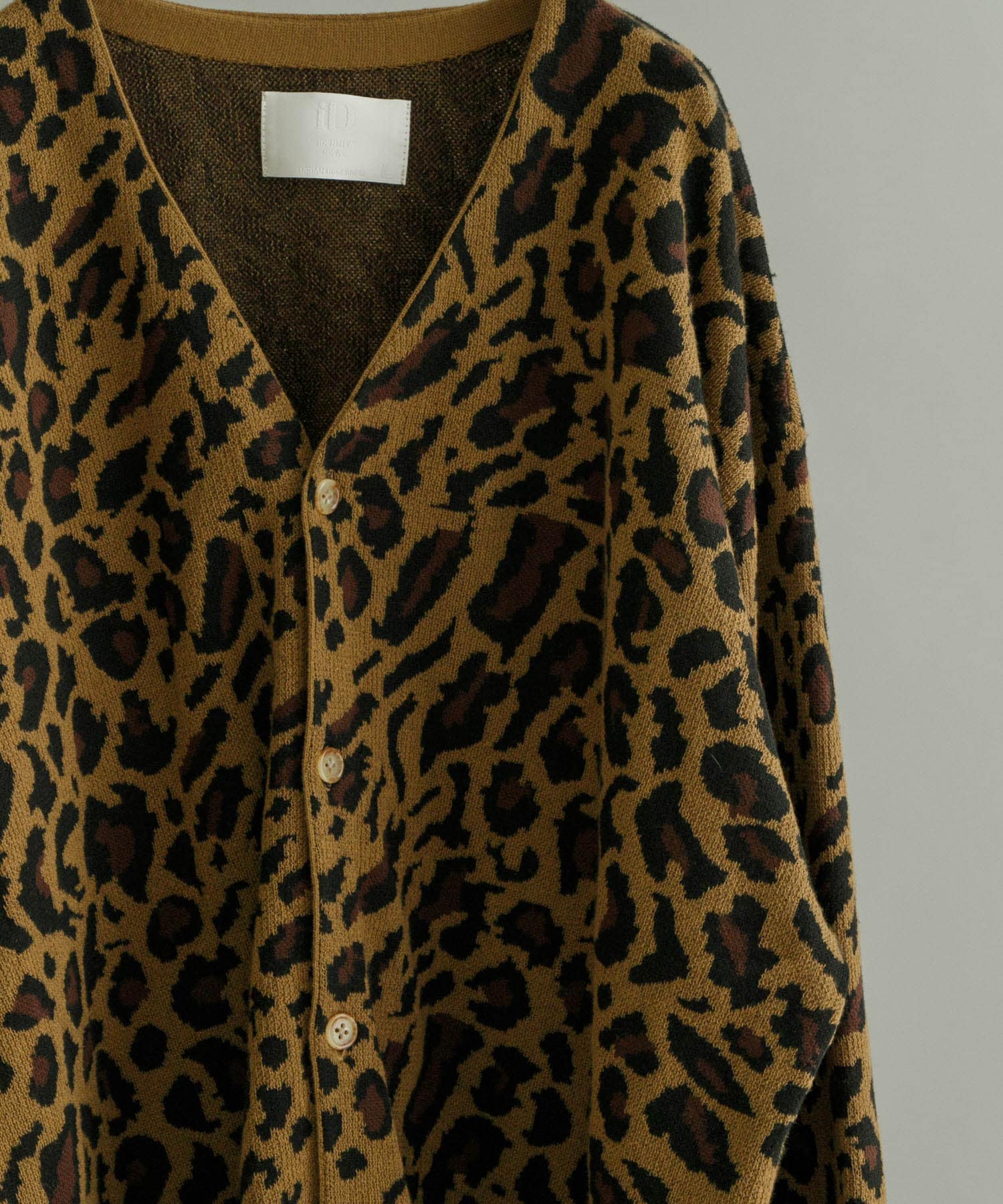 URBAN RESEARCH iD ジャカードニットカーディガン[UI34-12H002]