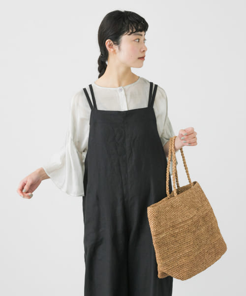ピグメントダイ2WAYブラウス