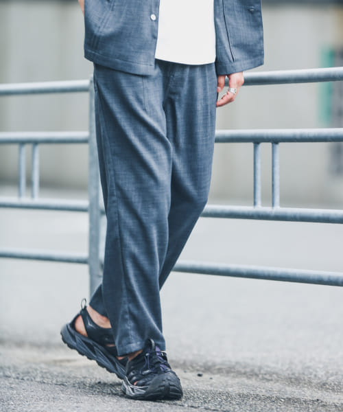 『別注』BAEXFATE×Sonny Label　テックリネンイージーパンツ