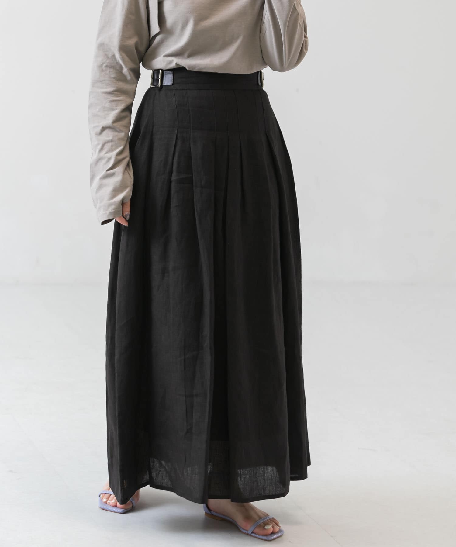 別注』O'NEIL OF DUBLIN×UR Soft Pleated Skirt[24793WB-UL35]｜URBAN